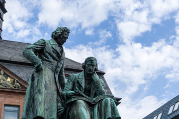 Brüder-Grimm-Nationaldenkmal, denkmal grimm brüder