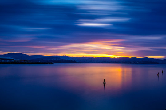 Tranquility sunset, Tasmania, Australia