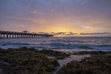 Sunrise at the pier