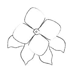 beautiful flower garden icon vector illustration design