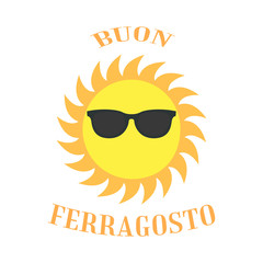 Buon Ferragosto background