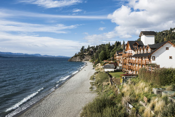 Autumn Colors in Nahuel Huapi lake,  San Carlos de Bariloche, Patagonia - Argentina