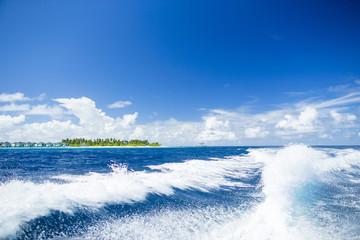 Maldives ocean summer beach resort