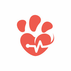 Health Pet Logo Vector Element Symbol Template