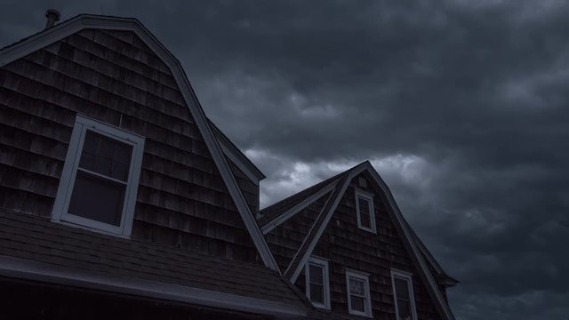 Stormy Skies over House