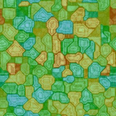 Green seamless chaotic poly hires computer generated texture pattern