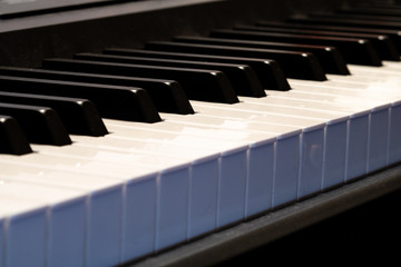 Naklejka premium piano close up