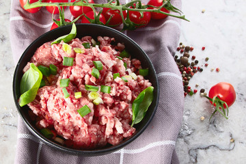 Raw minced meat