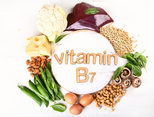 Foods rich in vitamin B7 (Biotin)
