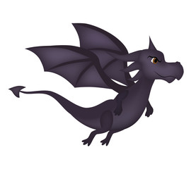 Dragon cartoon vector