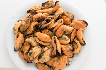Tasty mussels without hood