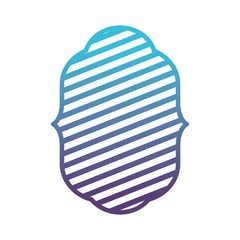 elegant frame with stripes vector illustration design