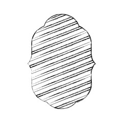 elegant frame with stripes vector illustration design