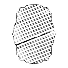 elegant frame with stripes vector illustration design