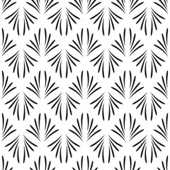 Seamless abstract floral pattern.