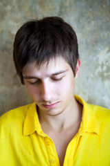 Sad Young Man