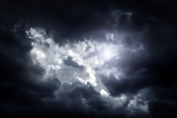 Cloudscape with a Light