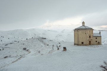 Church of Santa Maria della Pietà (Rocca Calascio, Aq Italy)
