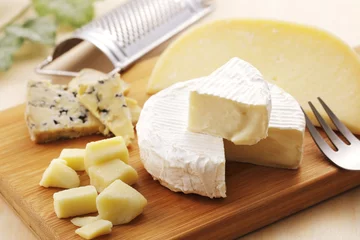 Foto op Plexiglas チーズの盛り合わせ　Cheese platter © Nishihama