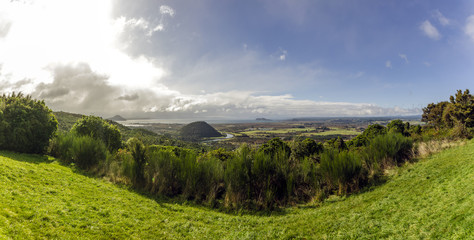 Lake Taupo Lookout, North Island of New Zealand
