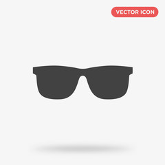 Sunglasses icon isolated on white background