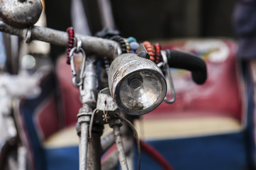 vintage bicycle headlight