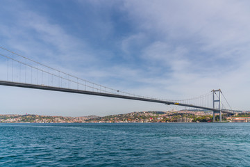 Bosphorus bridge , Istanbul   Turkey