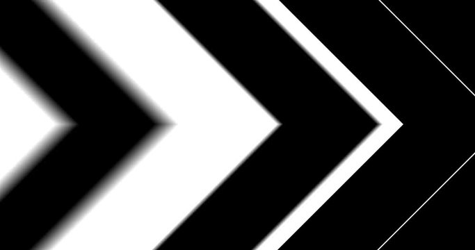 Arrows Background Transition/
Animation of black and white design vertical arrows transition background, with in and out going forward and backward