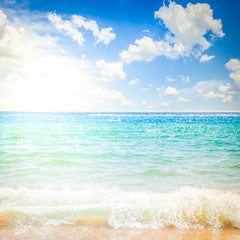 abstract blured sea background