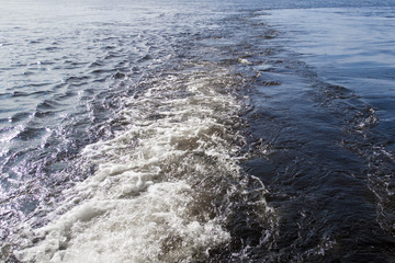 water bubbles forming a foam