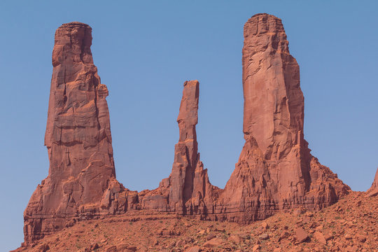Three Sisters, view from John Ford's Point.