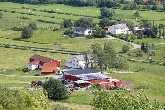 Farmland in Bronnoy - Northern Norway