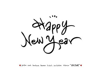 인사말 / 손으로 쓴 글씨체