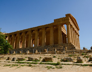 Obraz premium Greek Temple of Concord Agrigento