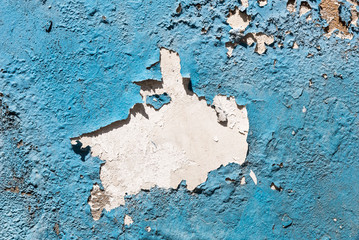 Wand Mauer Textur blau