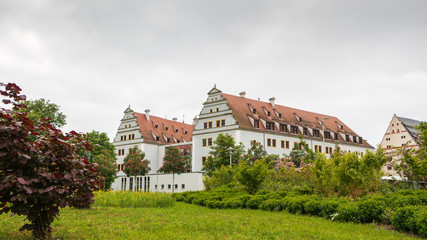 Zwickauer Schloss Osterstein und Park, Grünanlage und Dachgauben