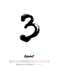 벡터 문자 / 손으로 쓴 글씨체