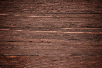 Naklejka premium Dark wood texture. Background dark old wooden panels