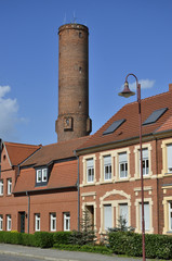 Fototapeta na wymiar Schrotturm in Tangermünde
