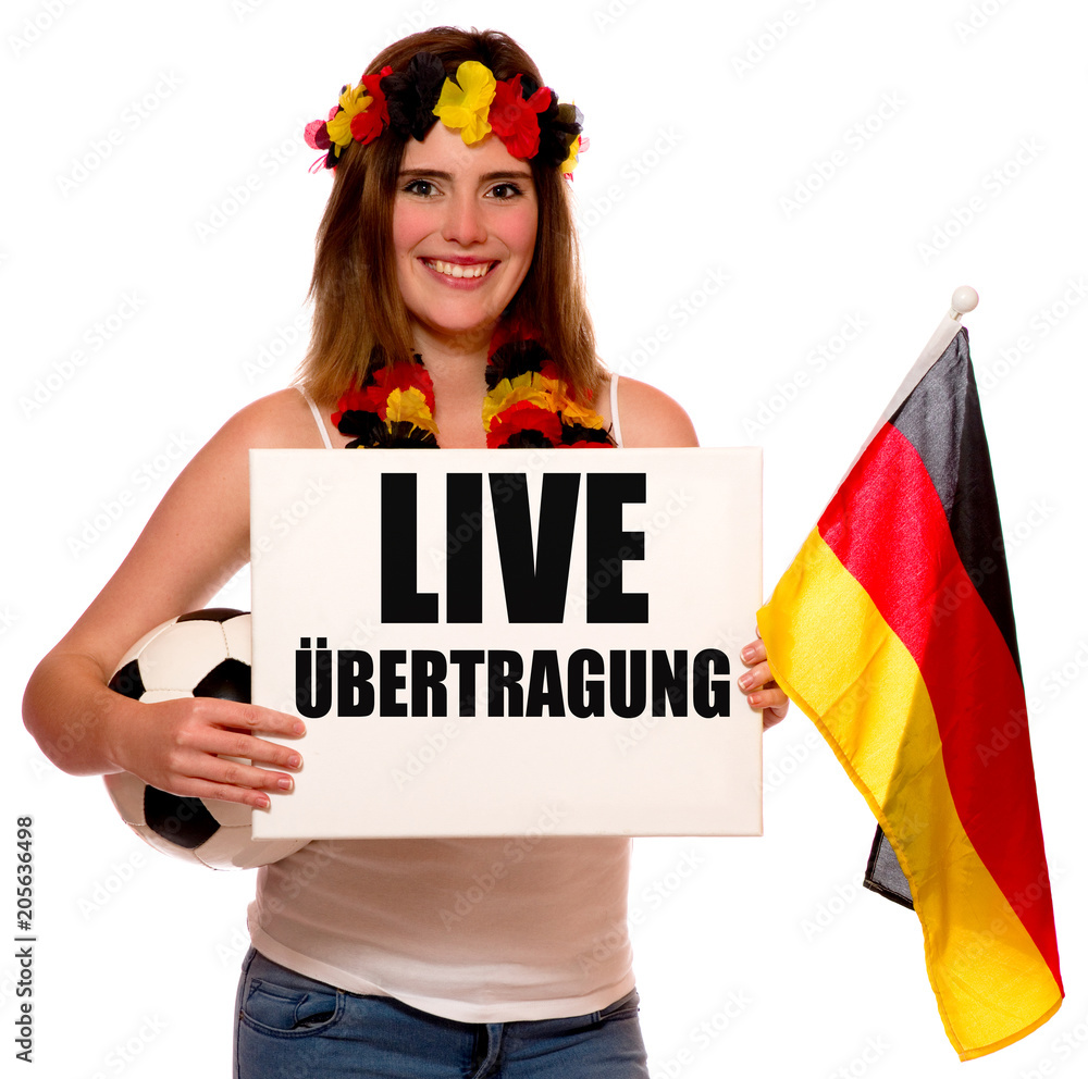 Poster live übertragung