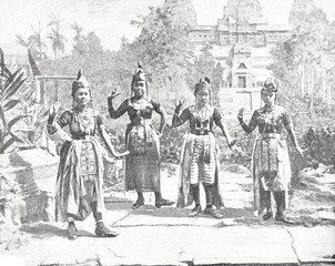 Tänzerinnen aus Java