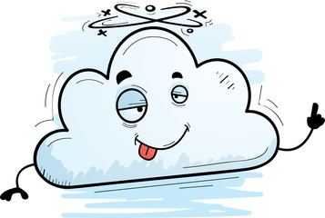 Drunk Cartoon Cloud