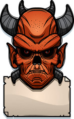 Demon Sign Illustration