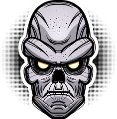 Evil Ghoul Illustration