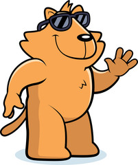 Cartoon Cat Sunglasses