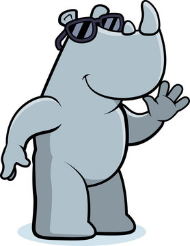 Cartoon Rhino Sunglasses