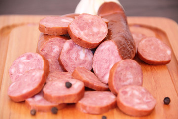 Sausage, pepperoni, garlic, São Paulo, Brazil.