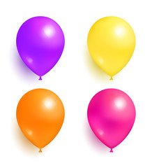 Helium Inflatable Colorful Balloons for Decoration