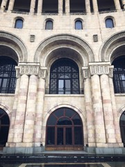 Fototapeta na wymiar Armenian building