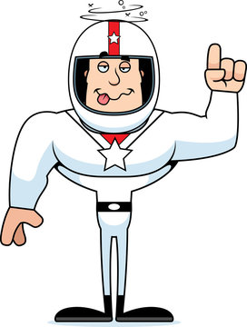 recommend clip art: Cartoon Drunk Race Car Driver